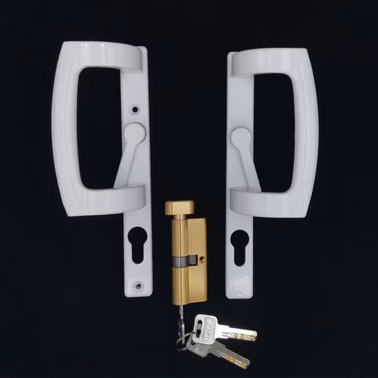 UPVC-Fenster-Hardware-Zubehör D-Typ-Griff für Schiebetürschloss Nisen HD16